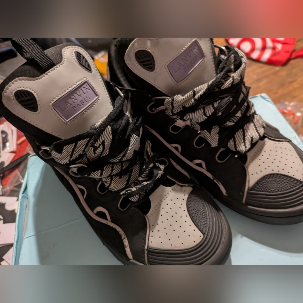 Lanvin Blue Sneakers Premium Style and Versatility